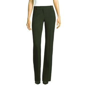 Women's Black Slacks, Bootleg Cut